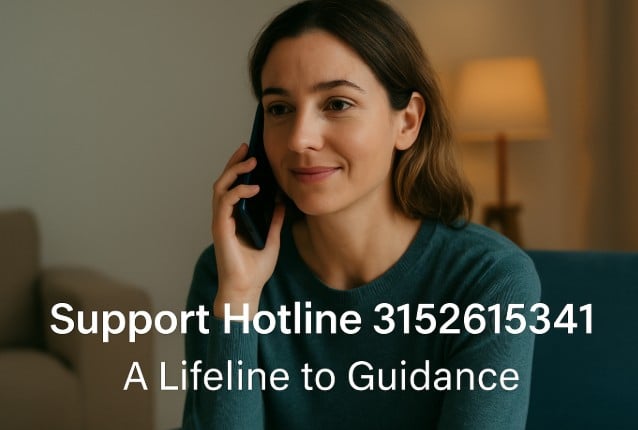Support Hotline 3152615341 – A Lifeline To Guidance