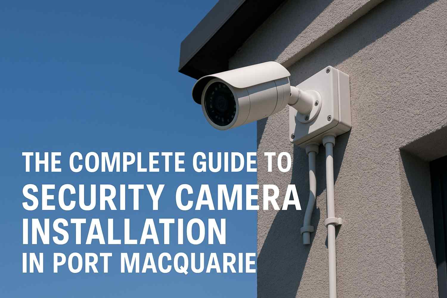 The Complete Guide to Security Camera Installation in Port Macquarie