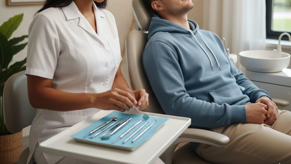 Calms The Space Before Treatment