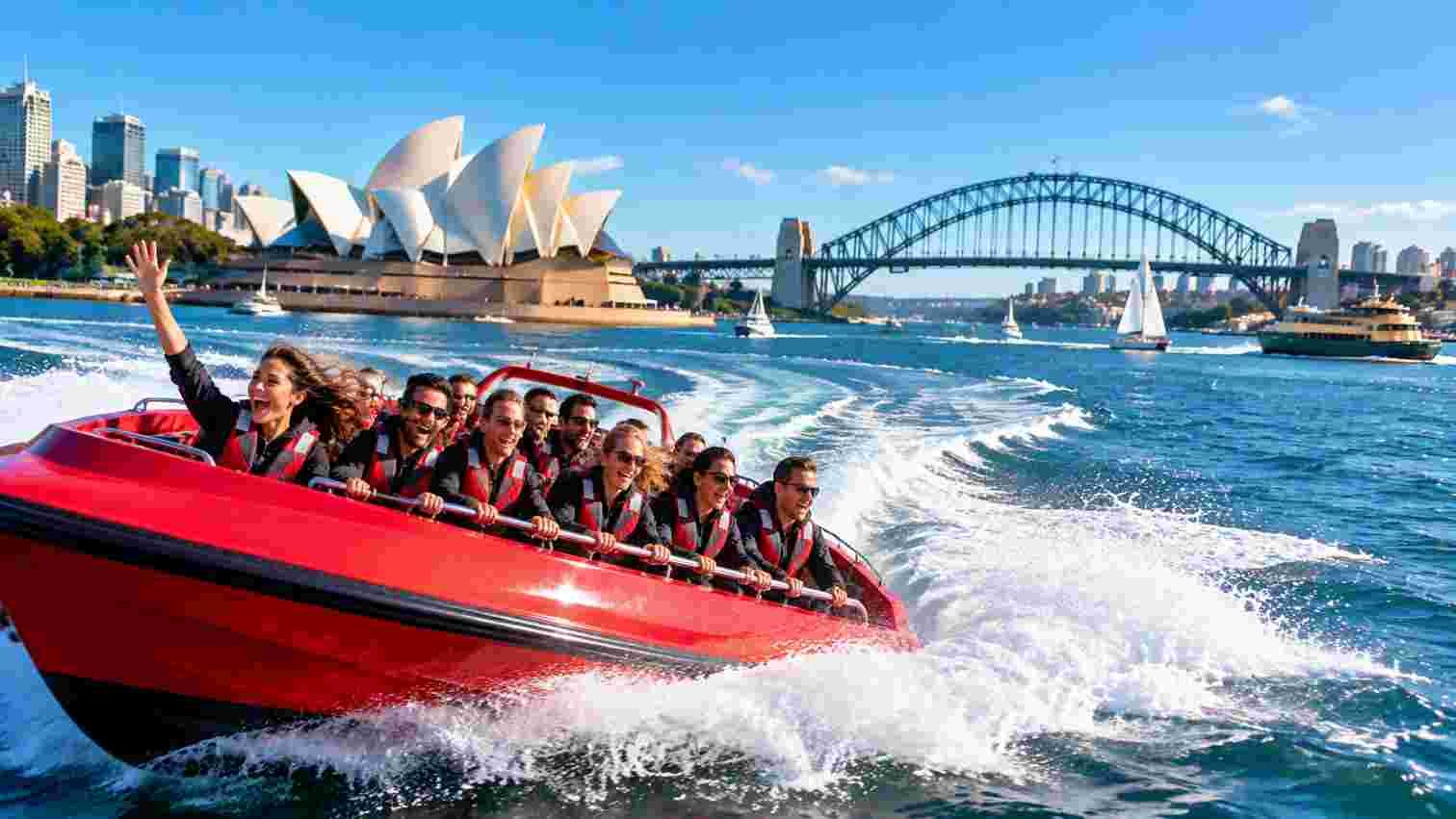 Experience the Ultimate Sydney Adrenaline Boat Ride